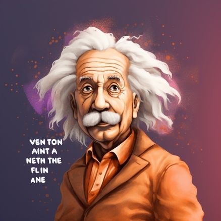 An idea for a quote-style Instagram post for a digital agency called Einstein --v 5